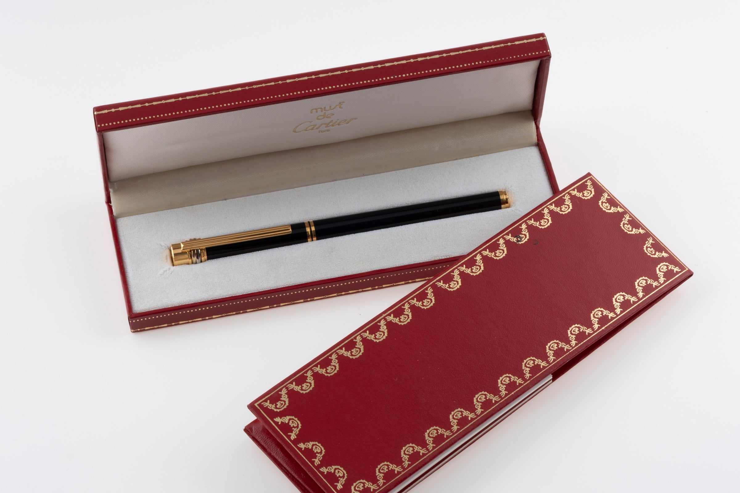 Cartier Must de Cartier Trinity Ballpoint pen black - gold finish