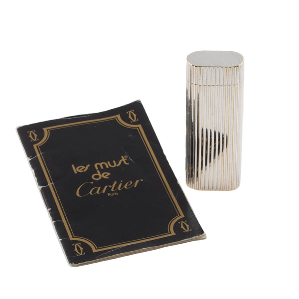 Cartier Lighters Lighters Lighter Silver plated Silver plated Ref. CA 20101[KL25976]