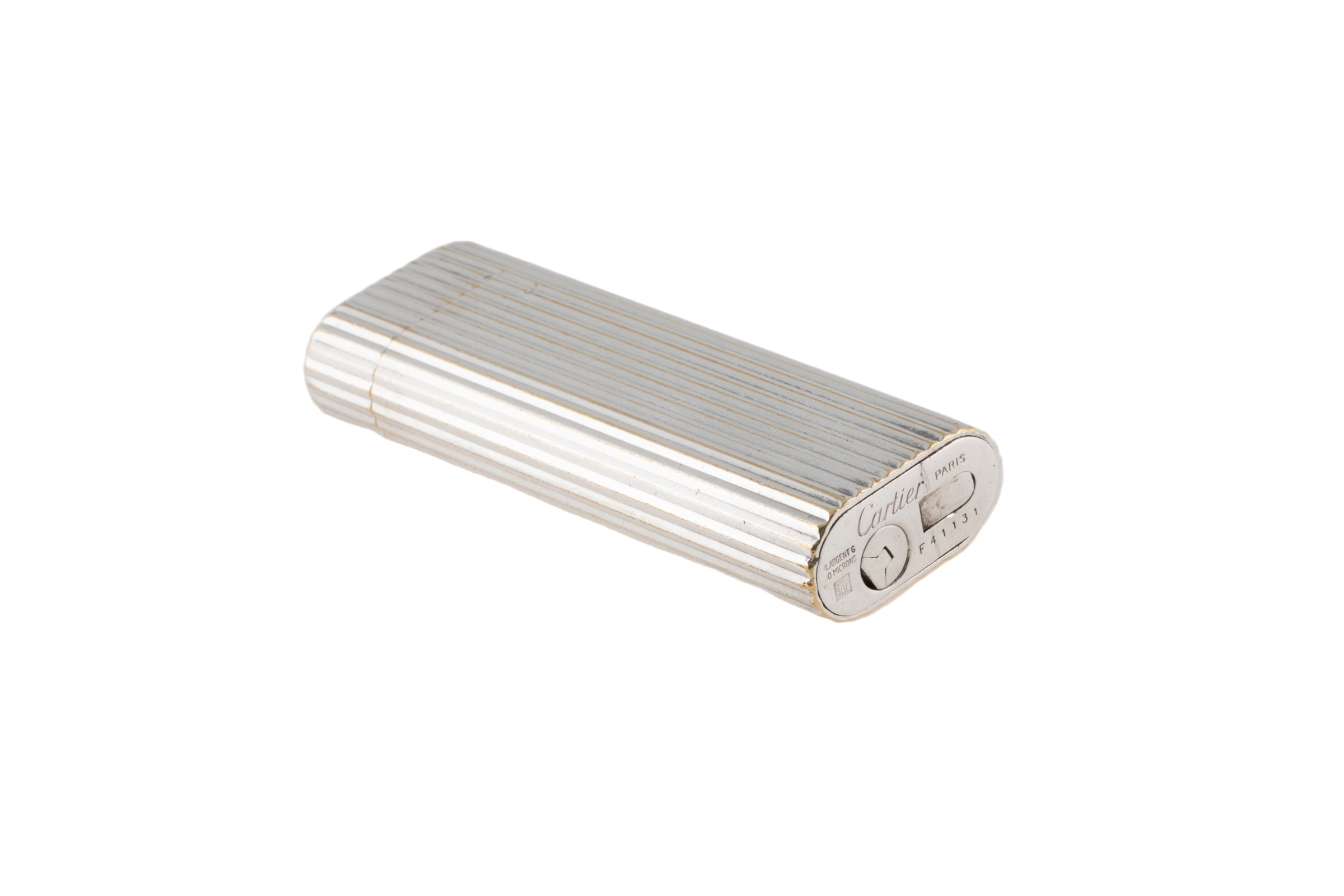 Cartier Lighters Lighters Lighter Silver plated Silver plated Ref. CA 20101[KL25976]