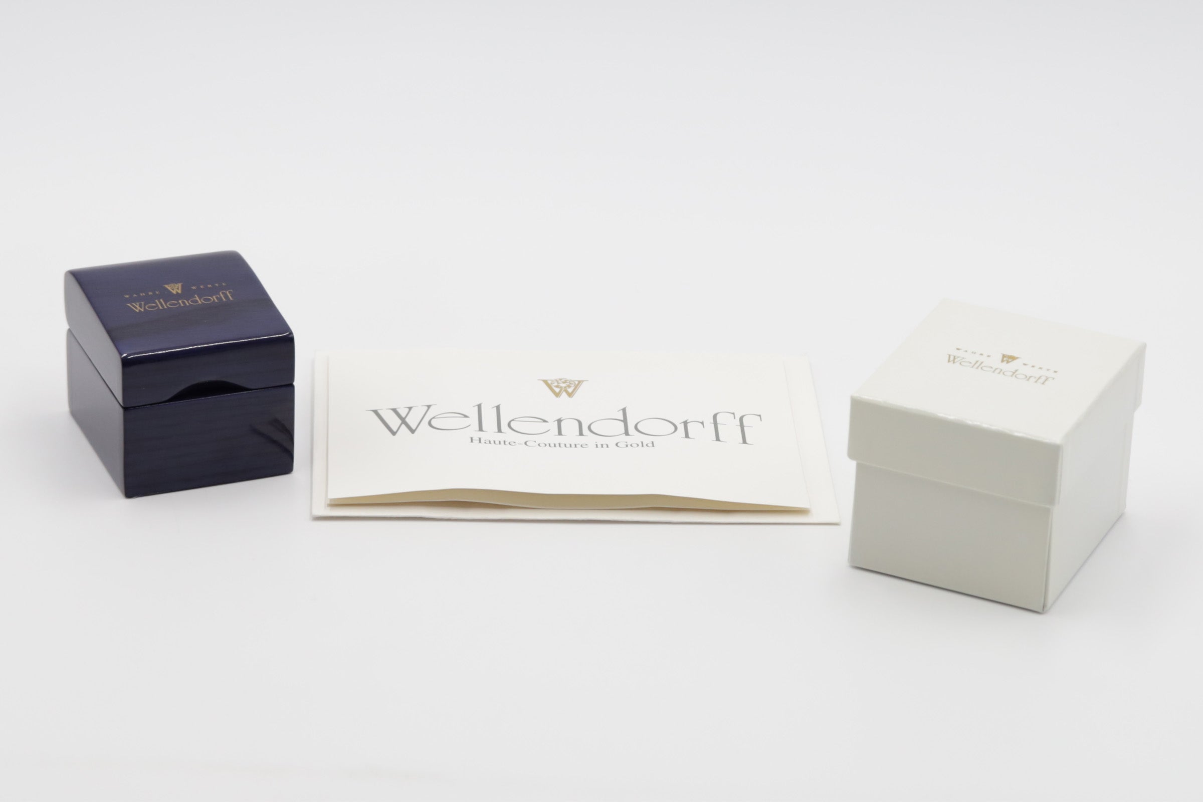 Wellendorff Ring Nougat Fantasie Drehring 18k (0,750) Gold Gr. 54 B&P [KL25998]