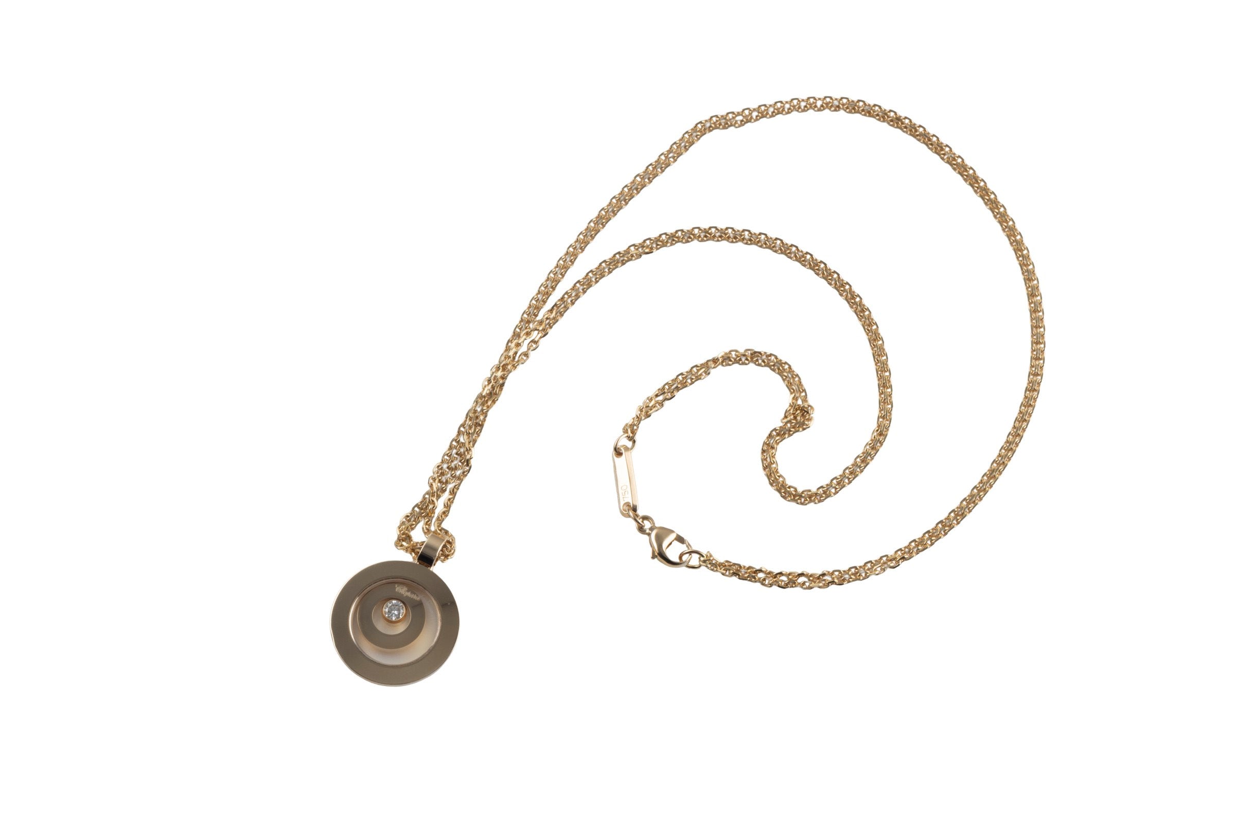 Chopard Happy Spirit collier pendentif or 18 carats diamant 79/5405-29 prix de vente conseillé : 4670,- €[KL26002]