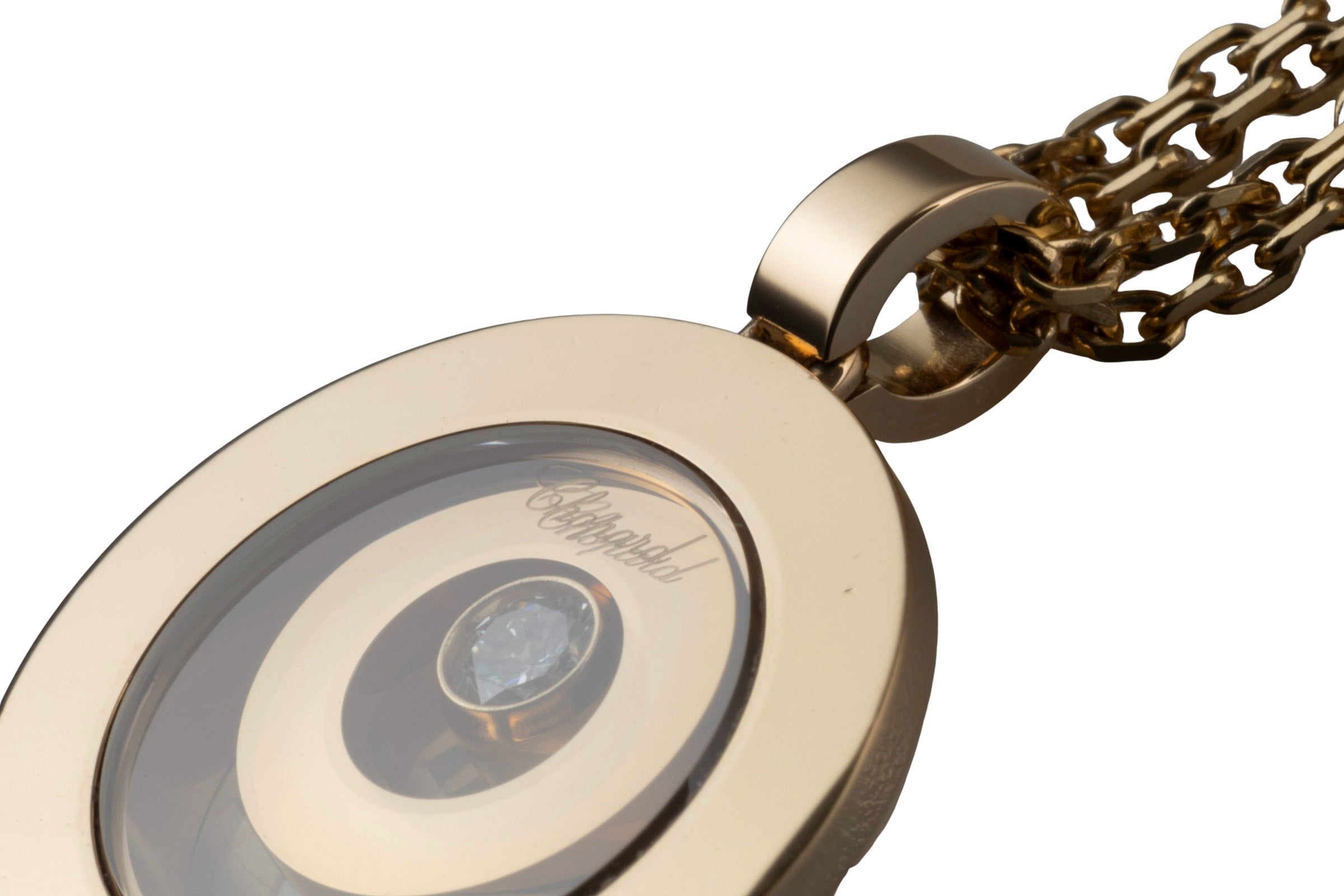 Chopard Happy Spirit collier pendentif or 18 carats diamant 79/5405-29 prix de vente conseillé : 4670,- €[KL26002]
