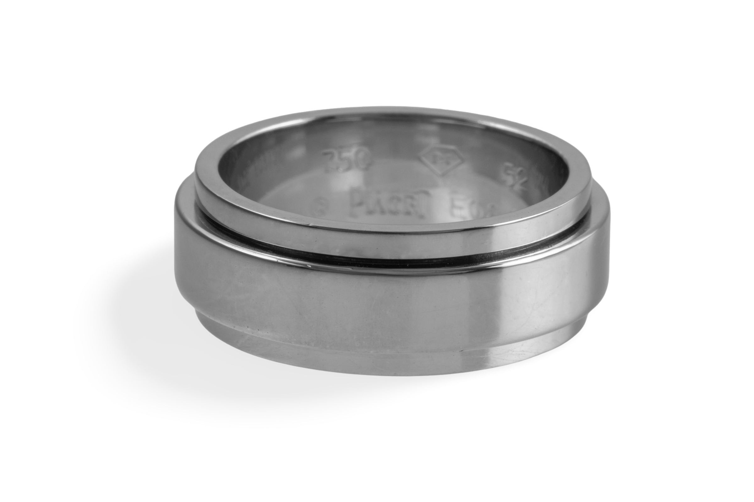 Piaget Possession Ring bague tournante 18k (0,750) or blanc or taille 52 prix de vente : 2270,- €[KL26003]