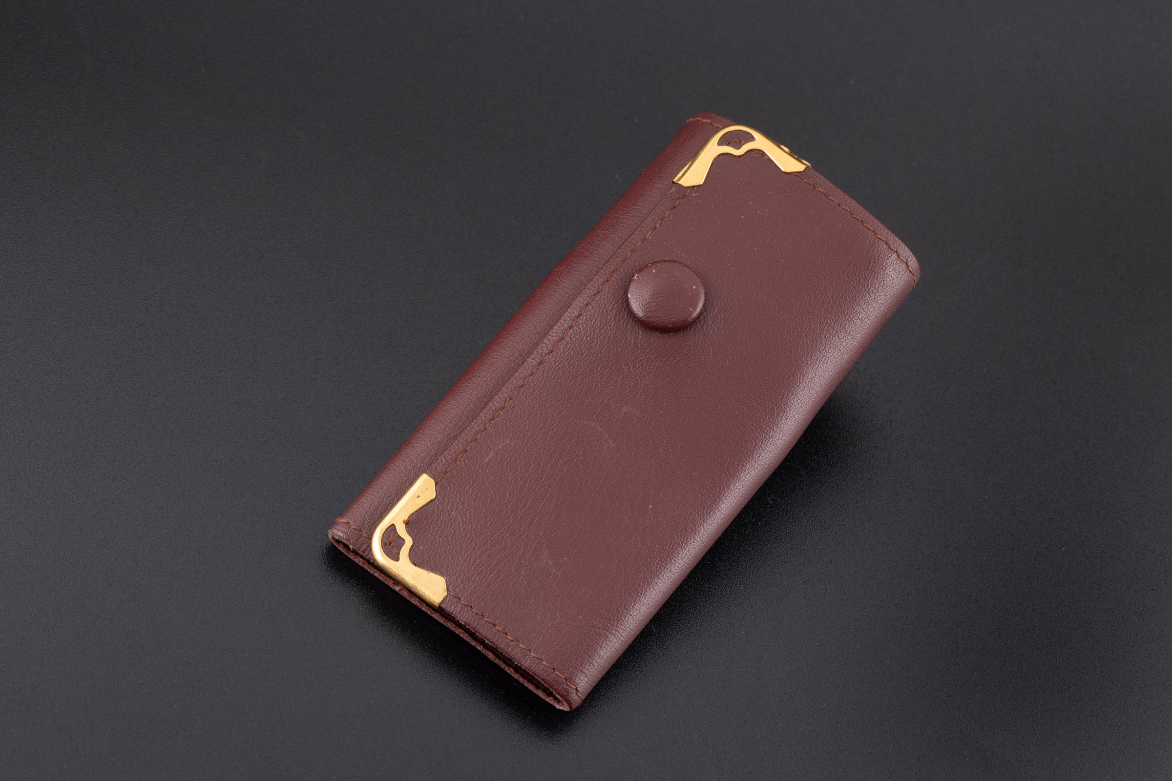 Cartier Schlüssel-Etui für 4 Schlüssel 80er Vintage Etui Cartier Paris[KL26014]