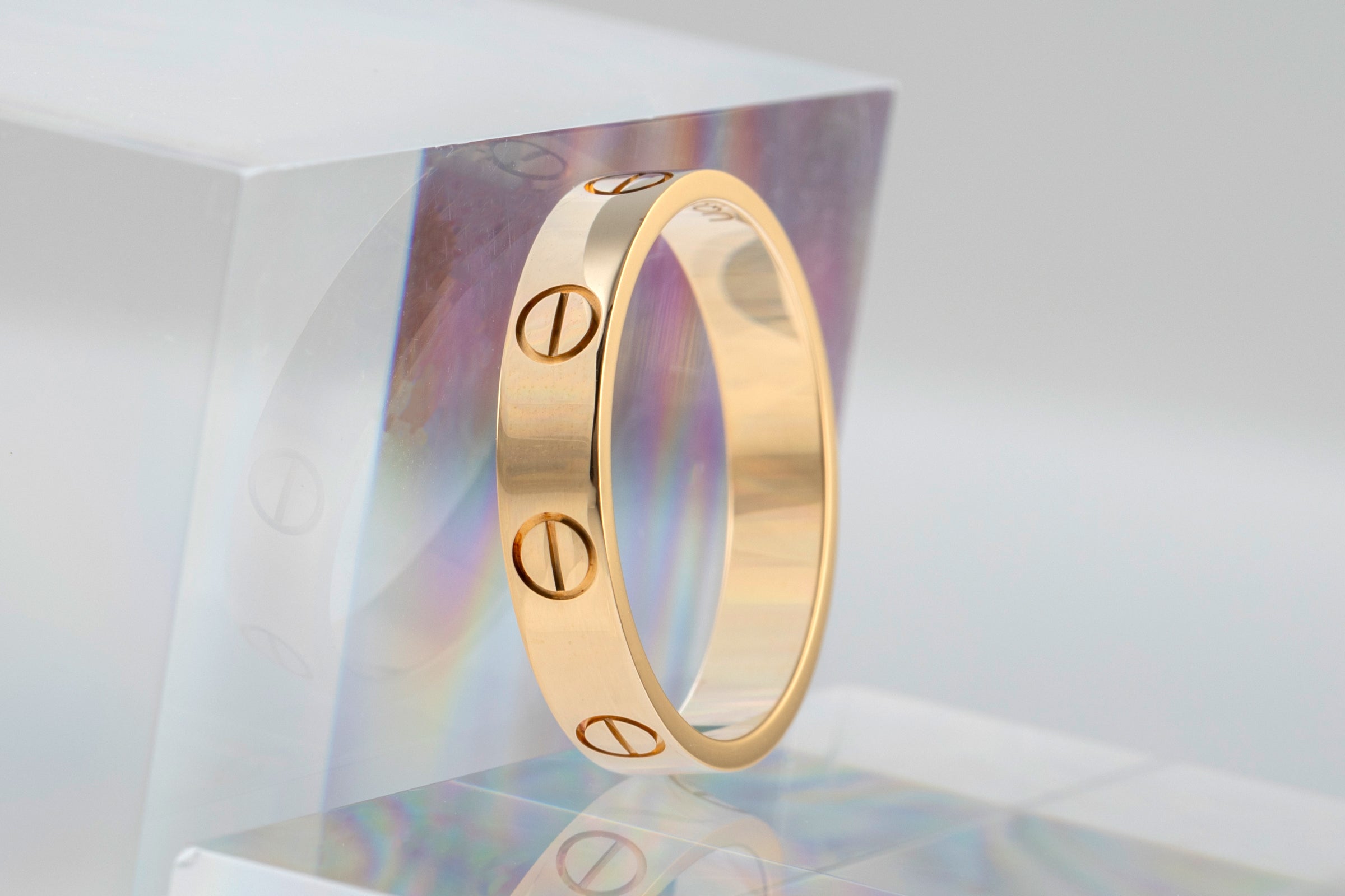 Cartier Love Ring 18k (0,750) Gold yellow gold size 54 with box - Main Image