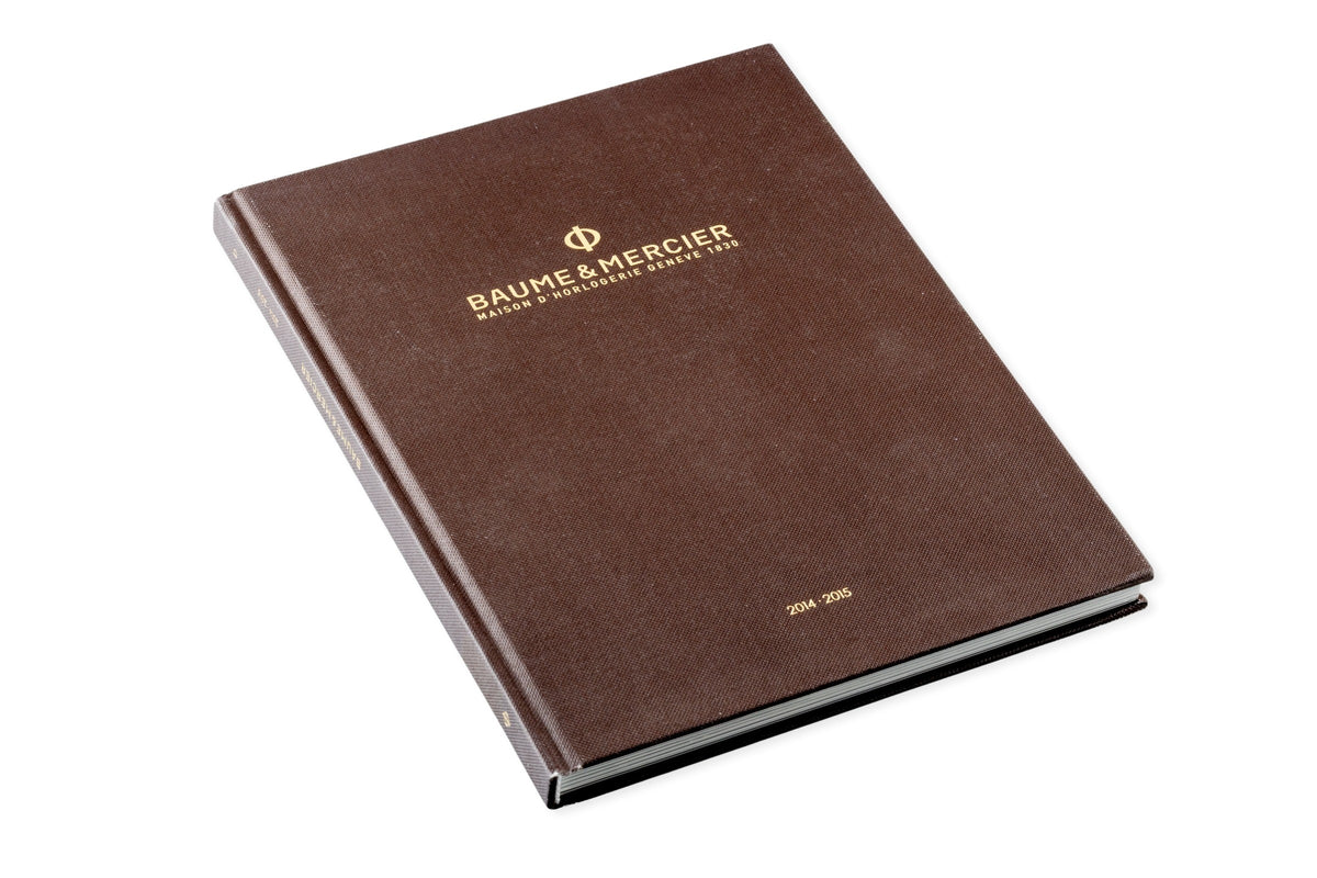 Baume & Mercier watch catalog Catalog 2014 – 2015 with price list in Euro German[KL26429]