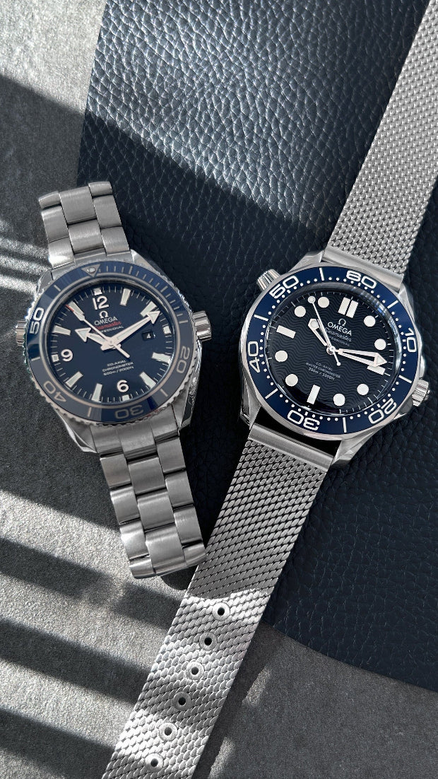 Omega Seamaster 300m und Planet Ocean