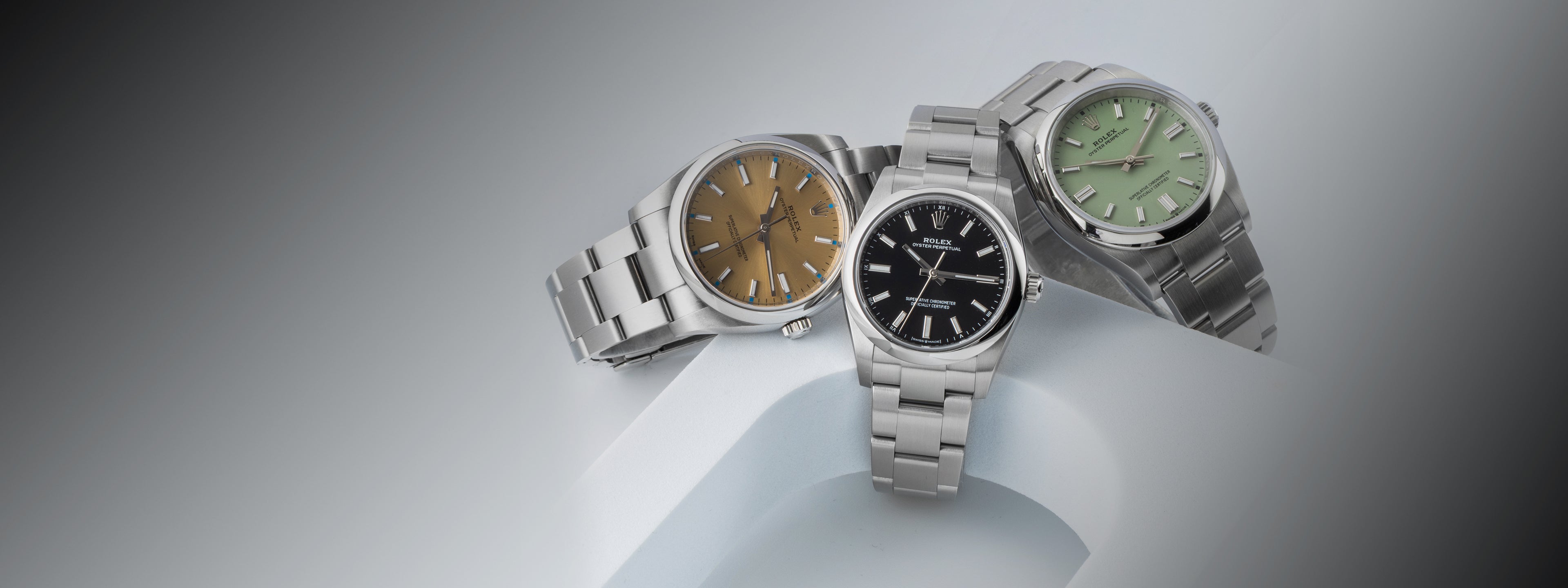 Rolex Oyster Perpetual Uhren Jubiläum 