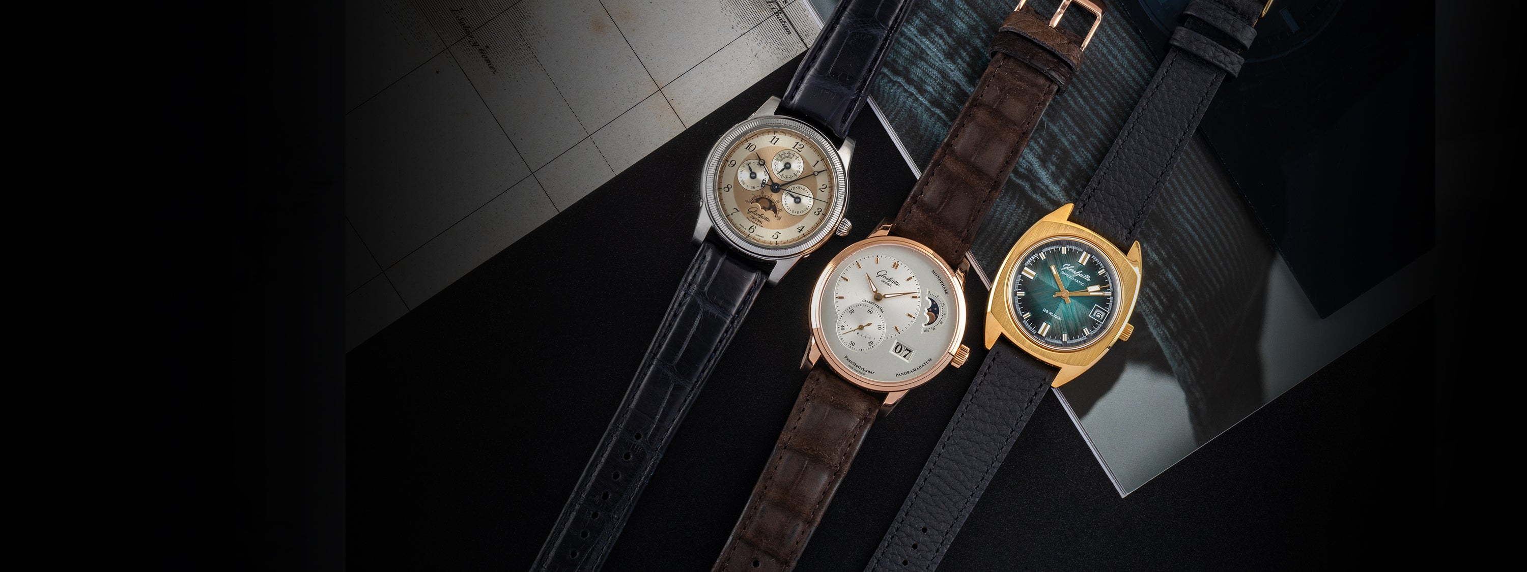 Uhren von Glashütte Original Senator Pano Spezimatic