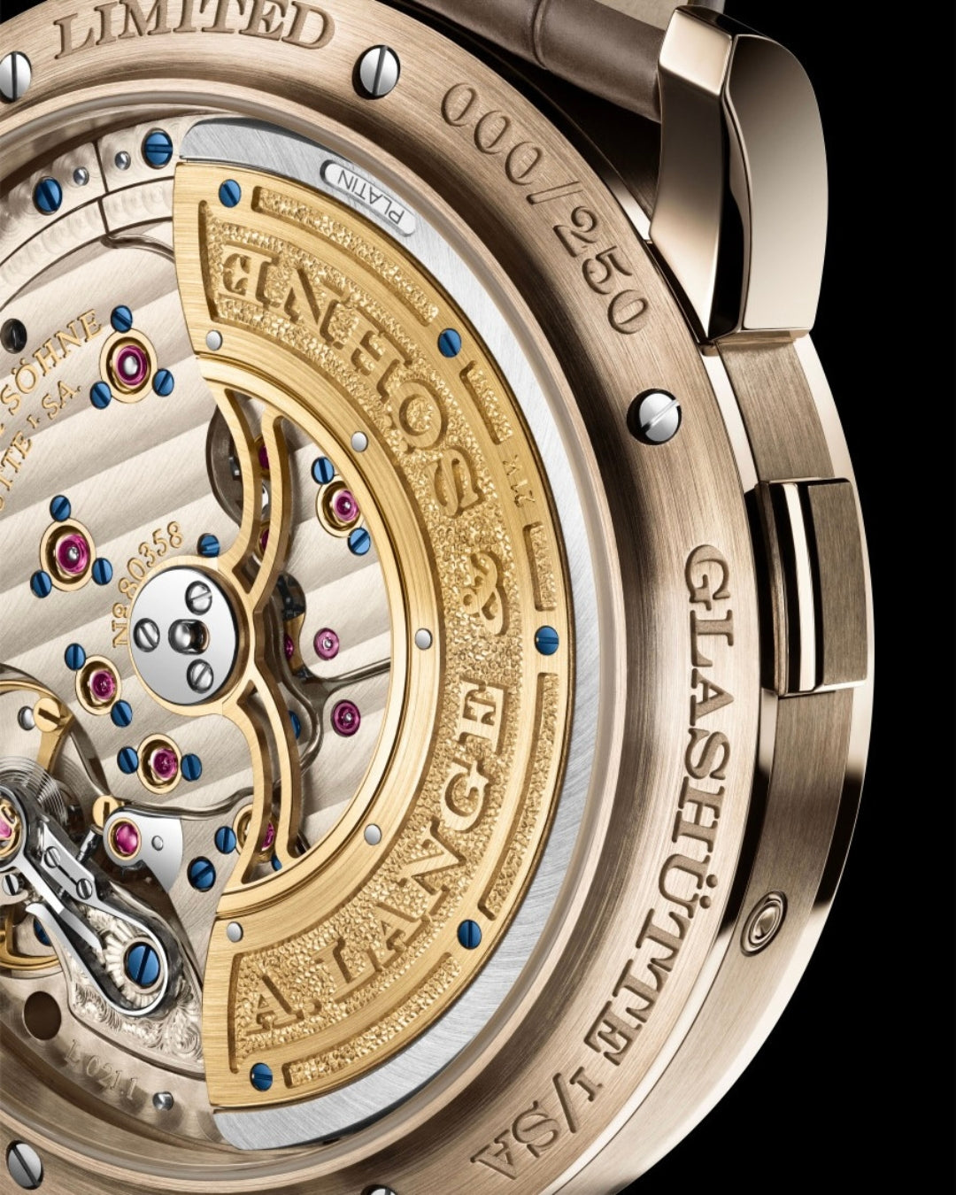Uhrwerk A. Lange und Soehne Platine